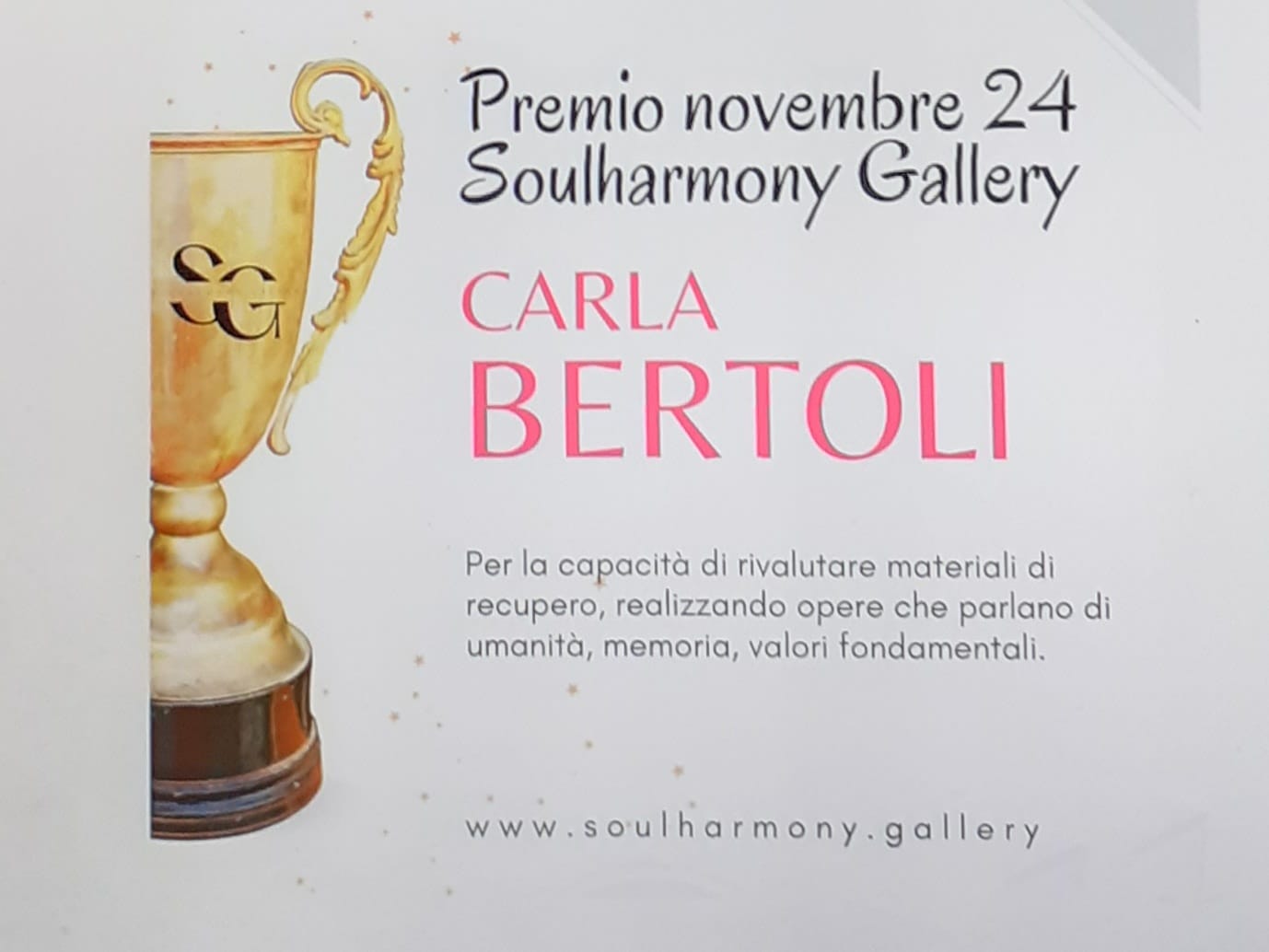 Premio Novembre 2024 - Anno 2024